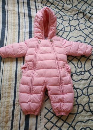 Нежный демикомбинезон для малышки