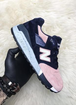 Кроссовки женские new balance 998 salmon (осень/весна/лето)