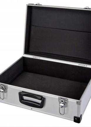 Середня алюмінієва валіза 38х26 см польща1 фото