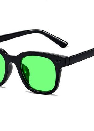 Антиблікові сонцезахисні окуляри anti-glare glasses wayfarer green