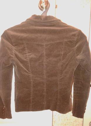Пиджак (жакет) велюровый размер s2 фото