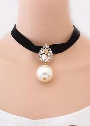 🏵розкішне намисто оксамитка, нове! арт. 710