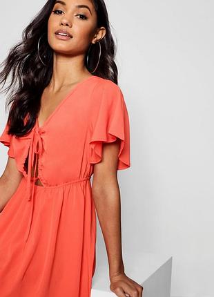 Очаровательное короткое платье boohoo