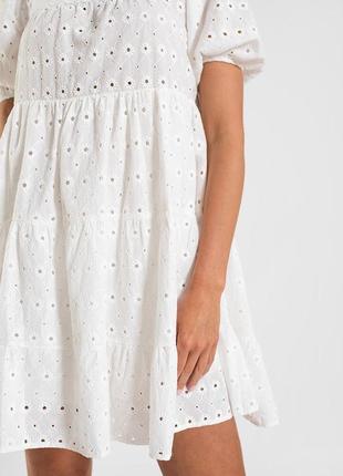 Біла літня сукня4 фото
