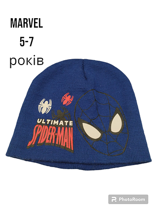 Дитяча шапка spider man