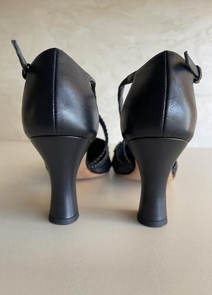 Кожаные плетёные туфли сандали бренд  bottega venetta оригинал5 фото