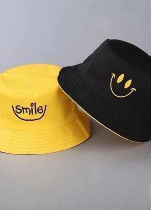 Дитячі двосторонні панамки smile.