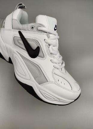 Кросівки nike m2k tekno white gray3 фото