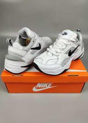 Кроссовки nike m2k tekno white gray6 фото