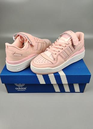 Кросівки adidas forum low pink at home