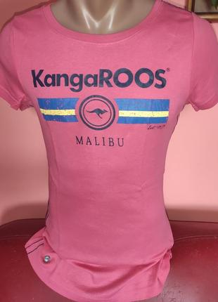 Стильная, керамическая фирменная футболка бренд.kangaroos.s-m