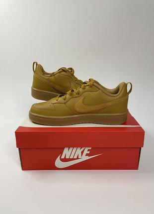 Кроссовки nike court vision low brown2 фото