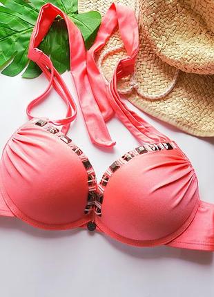 Шиммерный верх купальника с пуш-ап 75-90а hunkemoller