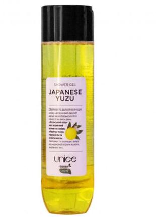 Гель для душу unice японський юзу, 250 мл