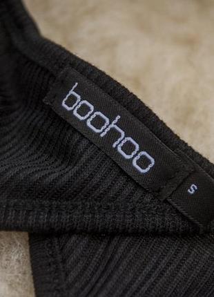 Стильный топ в рубчик от boohoo рр 10 (s) наш 445 фото