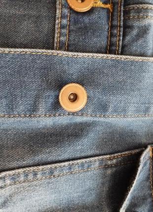 Кружевная джинсовая юбка 12 размера.6 фото