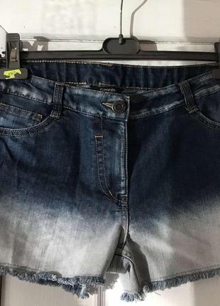 Фирменные джинсовые шорты george р.123 фото