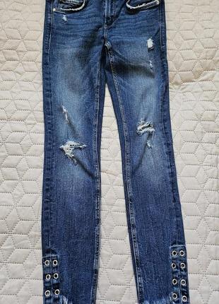 Джинси skinny zara скіні