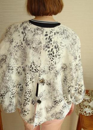 🌻🌻ml original 100% лен красивая  накидка куртка женская в бохо стиле германия🌻🌻6 фото