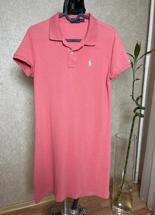 Платье polo ralph lauren хлопковое р.xs-s