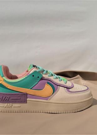 Кроссовки женские nike air force 1 shadow pale training