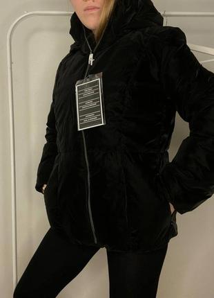 Куртка демизизонная черная guess/ женская / курточка черная демисезонная2 фото
