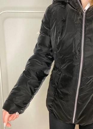 Куртка демизизонная черная guess/ женская / курточка черная демисезонная5 фото