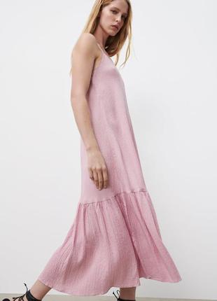 Zara плаття сарафан2 фото