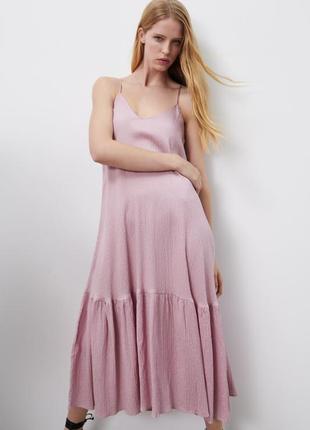 Zara плаття сарафан8 фото