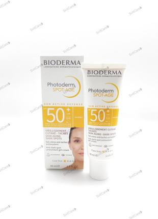 Bioderma photoderm spot-age spf 50+ гель-крем1 фото