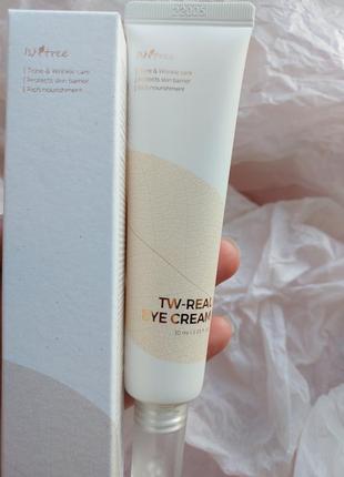 Isntree крем для шкіри навколо очей — tw-real eye cream — 30ml