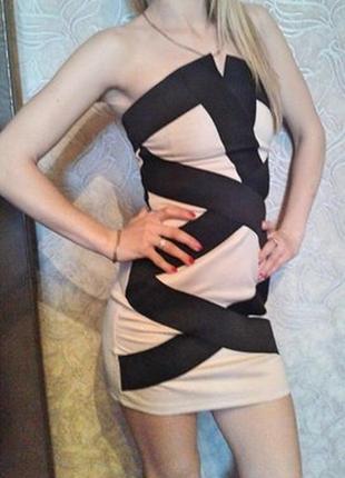 Обалденное бандажное платье2 фото