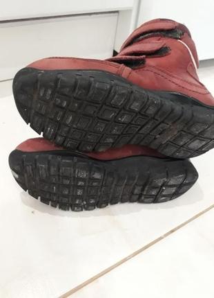 Зимние ботинки сапоги натуральная кожа нубук5 фото