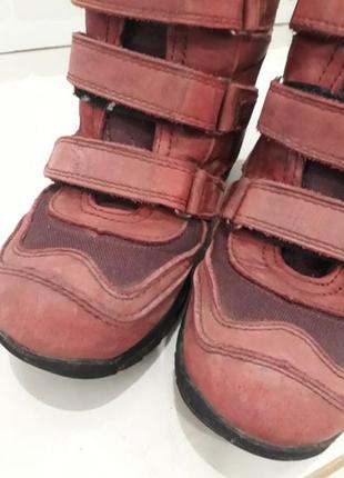 Зимние ботинки сапоги натуральная кожа нубук7 фото