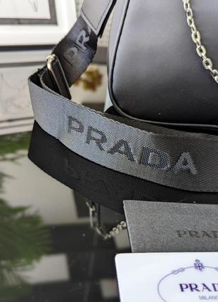 Сумка женская prada классическая🖤5 фото