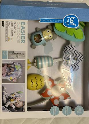 Гибкая дуга для коляски Тропический оркестр