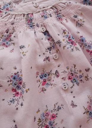 Симпатичная блуза некст в цветочки р.1105 фото