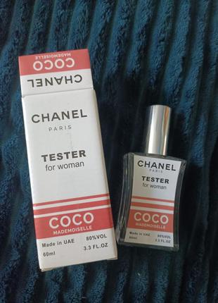 Неймовірно жіночий аромат, тестер chanel coco mademoiselle60ml