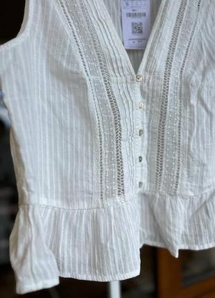 Сорочка блуза кофтинка кофта майка stradivarius s женская рубашка3 фото