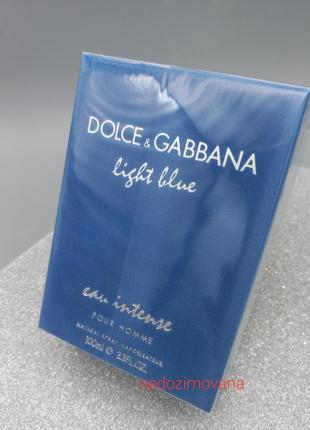 Light blue eau intense pour homme dolce&amp;gabbana для мужчин1 фото