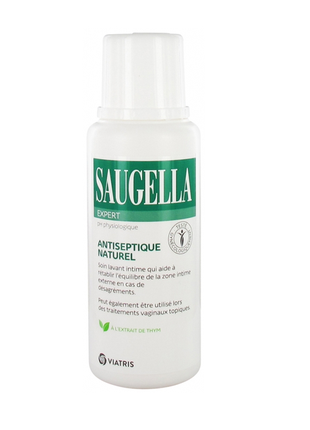 Saugella antiseptique савугела для інтимної гігієни антибактеріальне naturel 250 ml