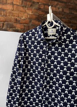 Scotch&amp;soda amsterdam couture men’s full printed long sleeve button shirt сорочка на довгий рукав2 фото
