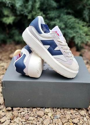 Жіночі кросівки new balance ct302 beige blue 38