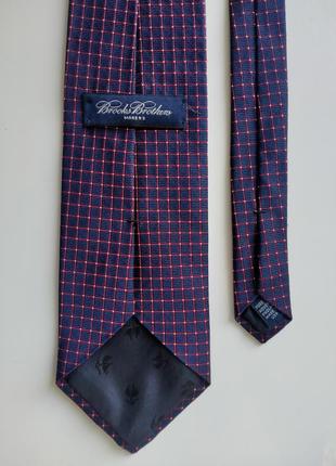 Галстук brooks brothers в клетку1 фото