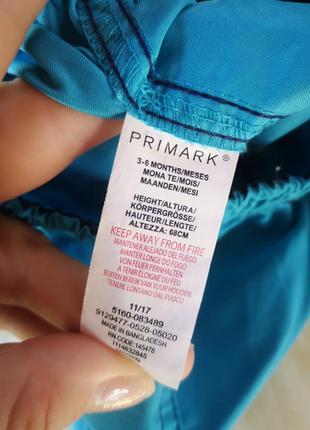 Тоненькі балонові шорти primark на 68 зріст2 фото