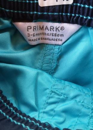 Тоненькі балонові шорти primark на 68 зріст5 фото