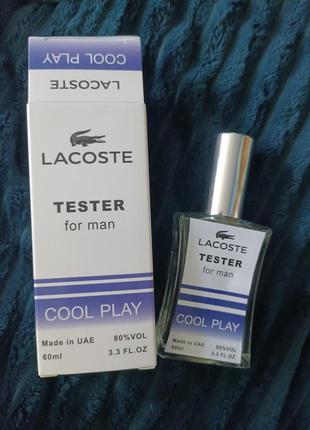 Мужской тестер,аромат lacoste cool play 60ml