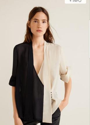 Нарядная блузка распродажа mango  в стиле zara