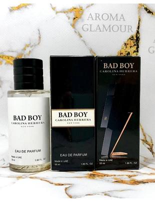 Парфюмированная вода мужская carolina herrera bad boy ( каролина херрера бед бой) 55 мл