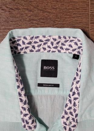 Лляна сорочка hugo boss.5 фото